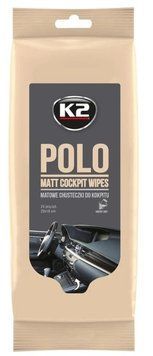Серветки вологі K2 Polo Matt Cockpit Wipes 24шт. 5906534019196 фото