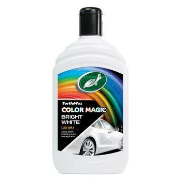 Поліроль кузова кольорова TURTLE WAX Color Magic білий 500мл 5010322532412 фото