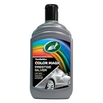 Поліроль кузова кольорова TURTLE WAX Color Magic сріблястий 500мл 5010322783128 фото