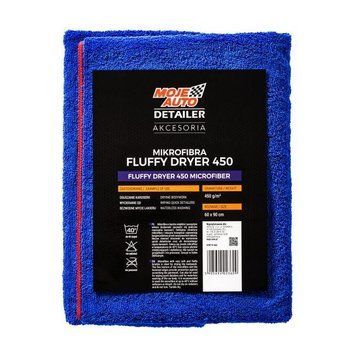 Рушник з мікрофібри MOJE AUTO Fluffy Dryer 60х90см 5905694023609 фото