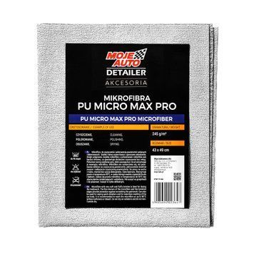 Серветка з мікрофібри MOJE AUTO PU Micro Max Pro 43х49см 5905694023647 фото