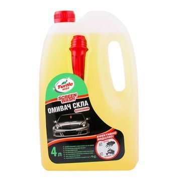 Омивач скла всесезонний TURTLE WAX Грейпфрут 4л 4770202392444 фото